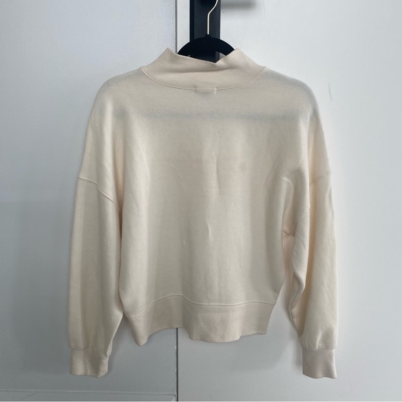 RAILS BLAIR WHITE MOCK NECK SWEATER - Picture 5 of 7